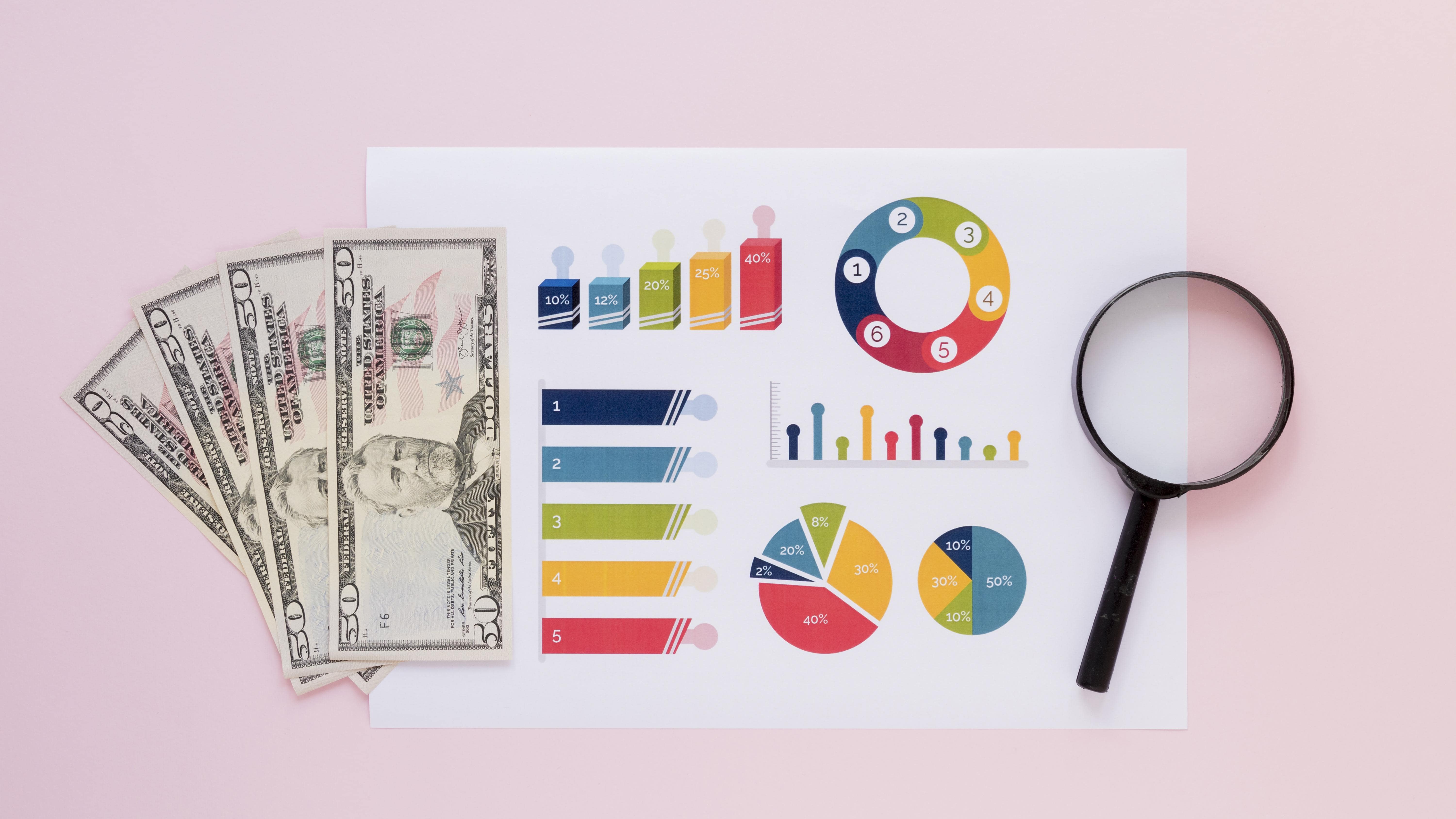 Unlock Your Earning Potential: 3 Ways How Blogging Makes Money For You 34 money with charts